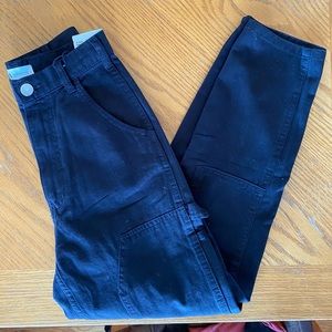 Zara black cargo pants